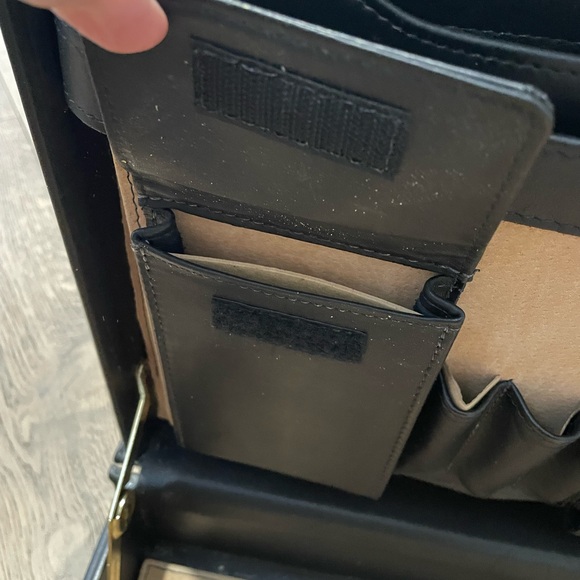 Coach Vintage Briefcase Black Leather Hardcase Original Hang Tags and Paperwork - Picture 9 of 15